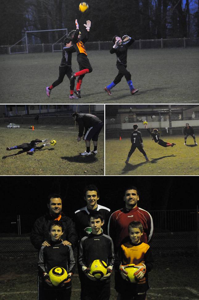 Image de l'article Photos : Les jeunes gardiens de l\'USM et leurs ainés