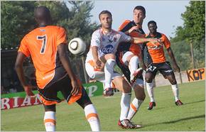 Image de l'article Amical : Lorient et Laval se neutralisent à Mané-Braz