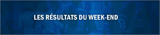 Image de l'article Résultats du week end - 7 et 8 Nov.