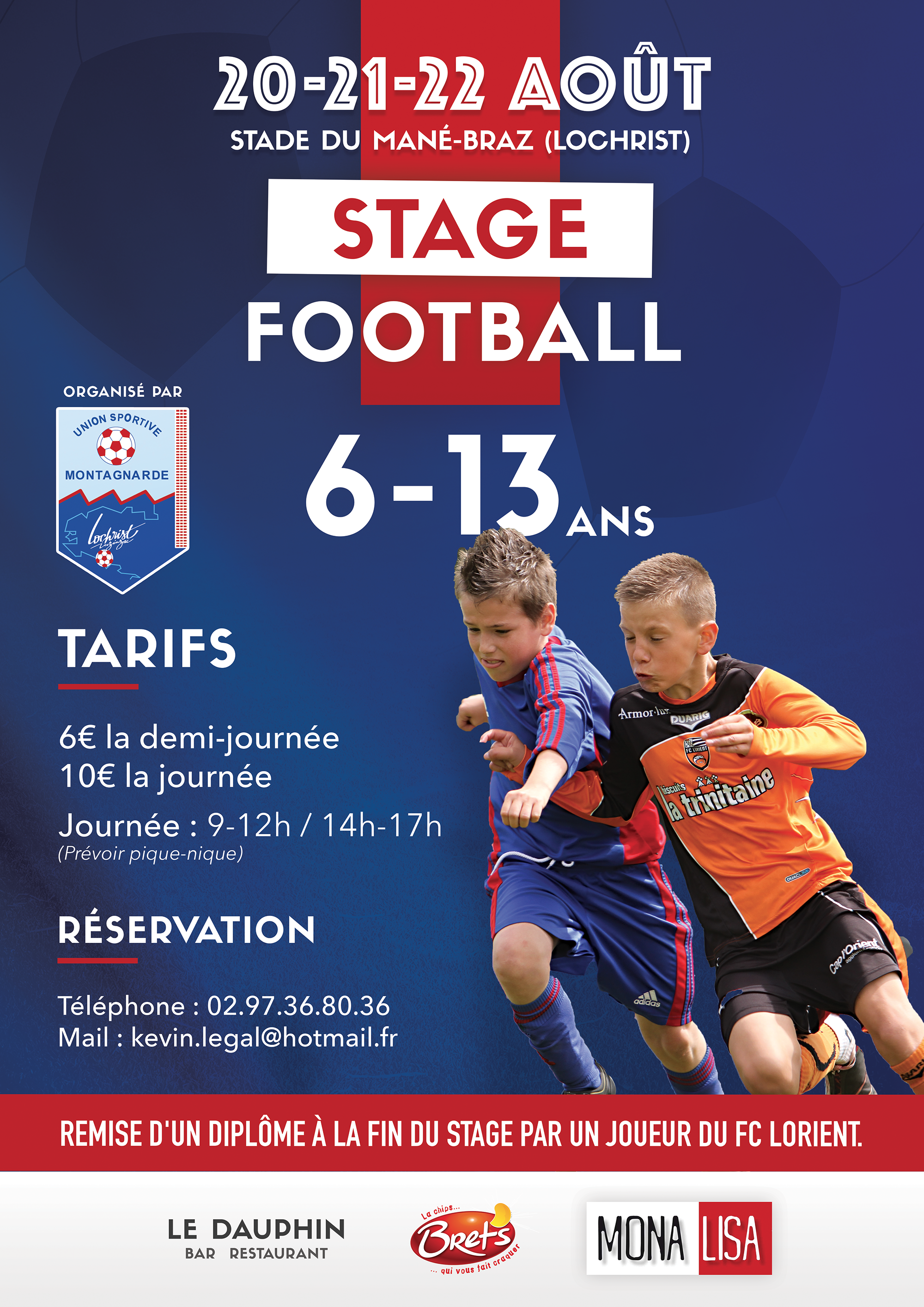 Image de l'article Stage de football pour les 6-13 ans