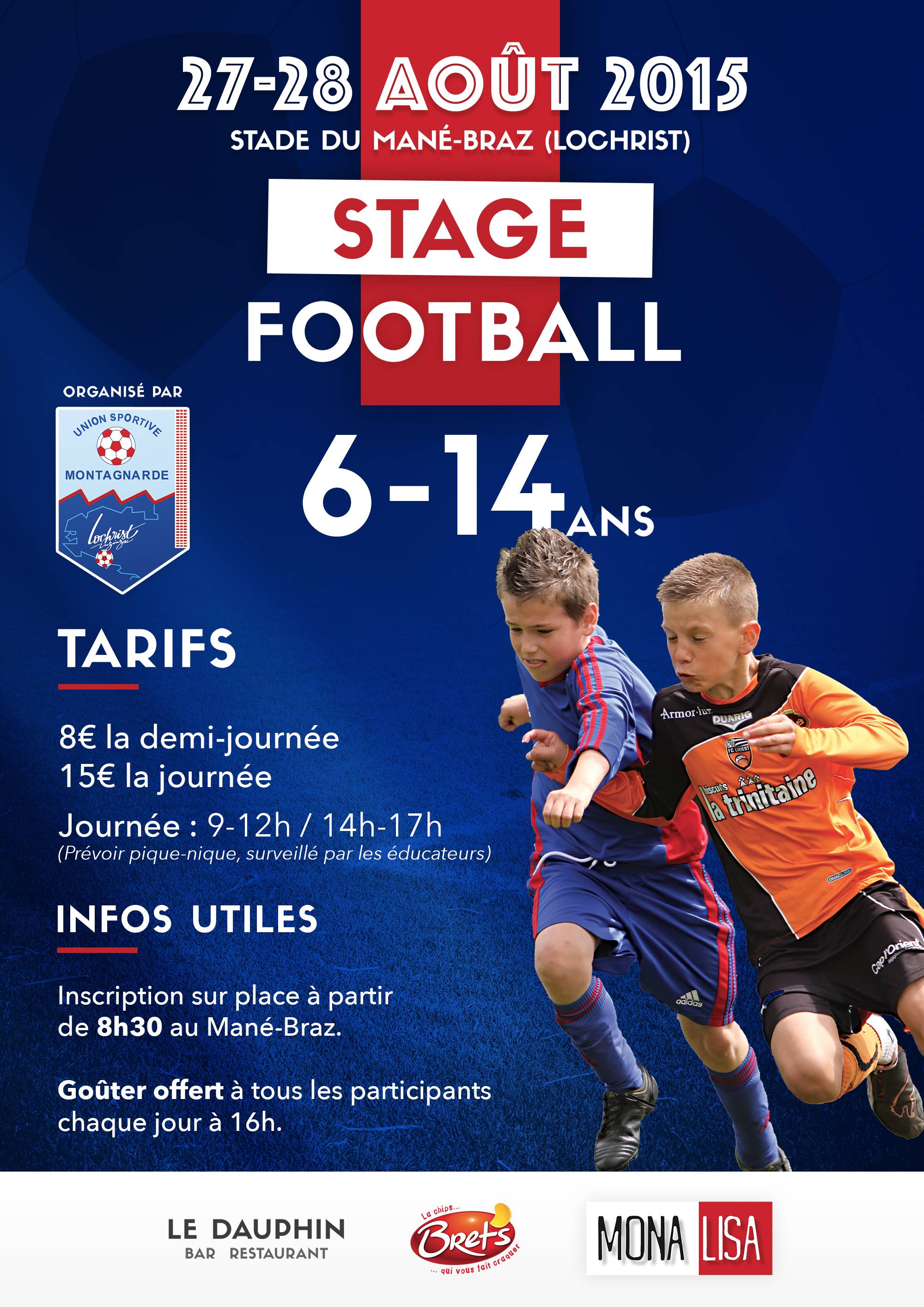 Image de l'article Stage football (6-14 ans) les 27 et 28 août