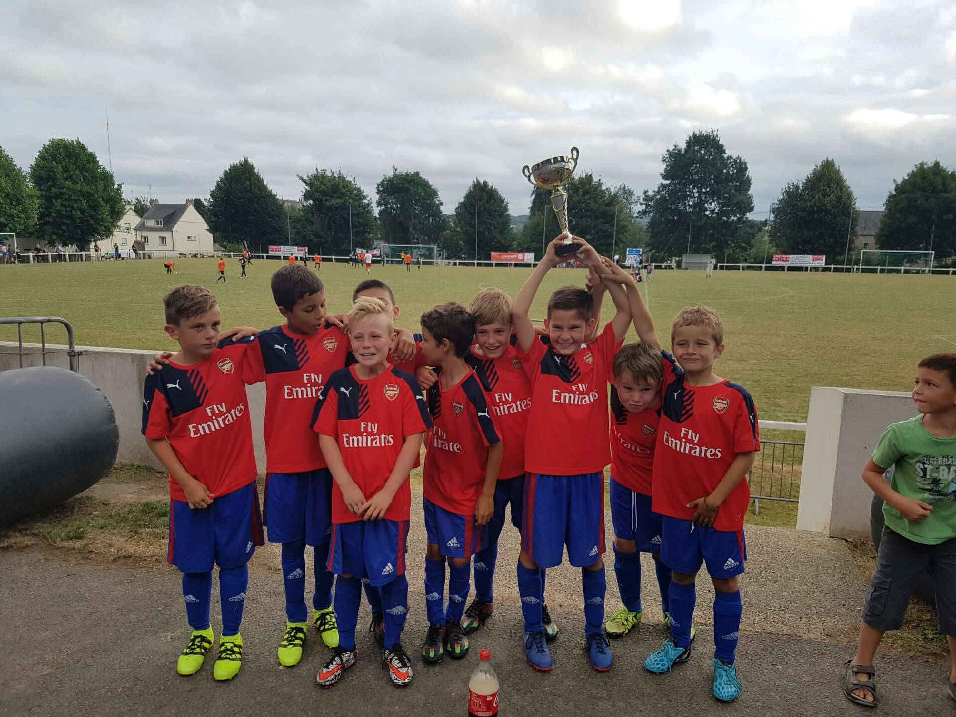 Image de l'article Victoire des U11 au tournoi de Cléguérec ce samedi 3 Septembre 2016