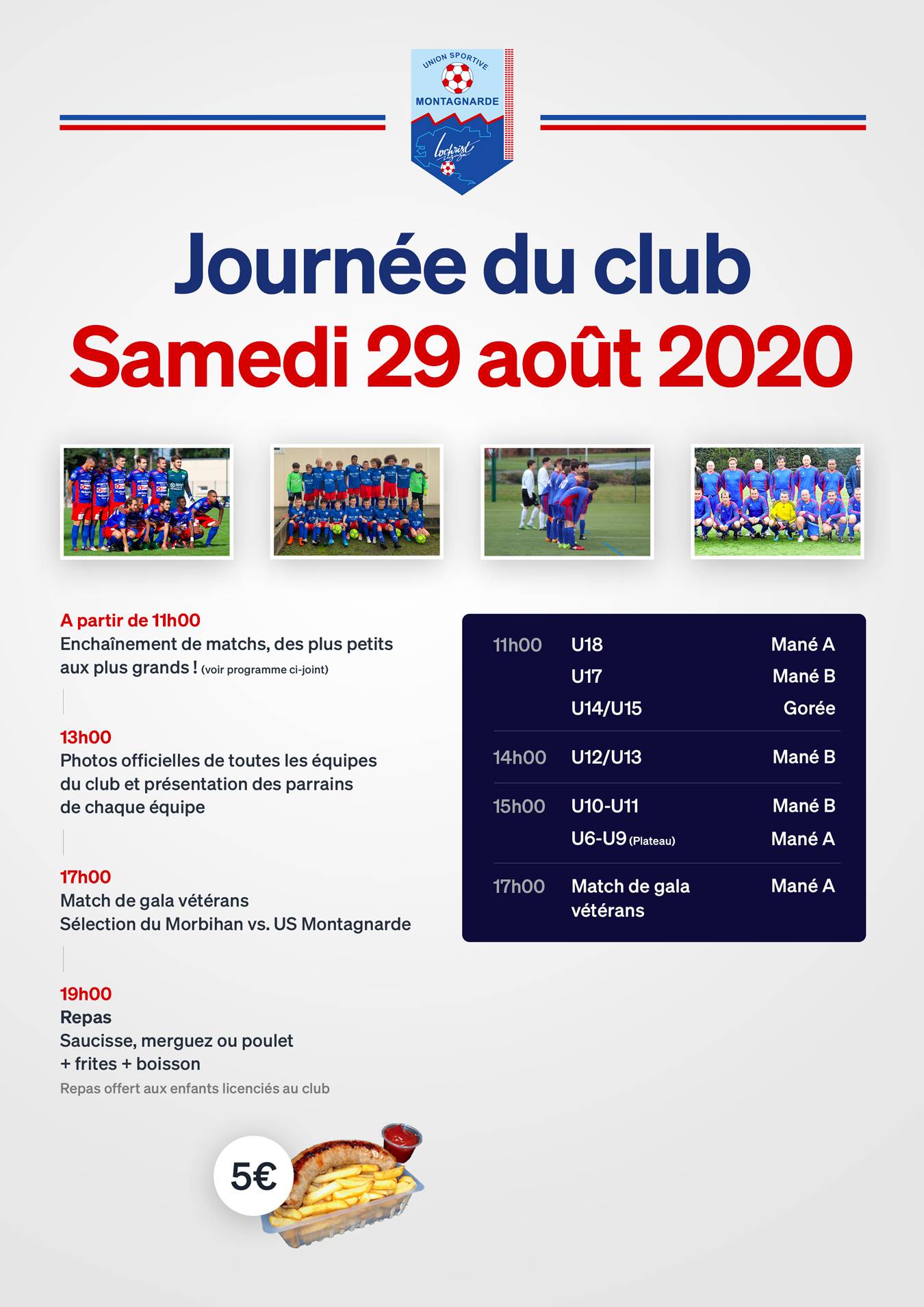 Image de l'article Journée du club, samedi 29 août 2020