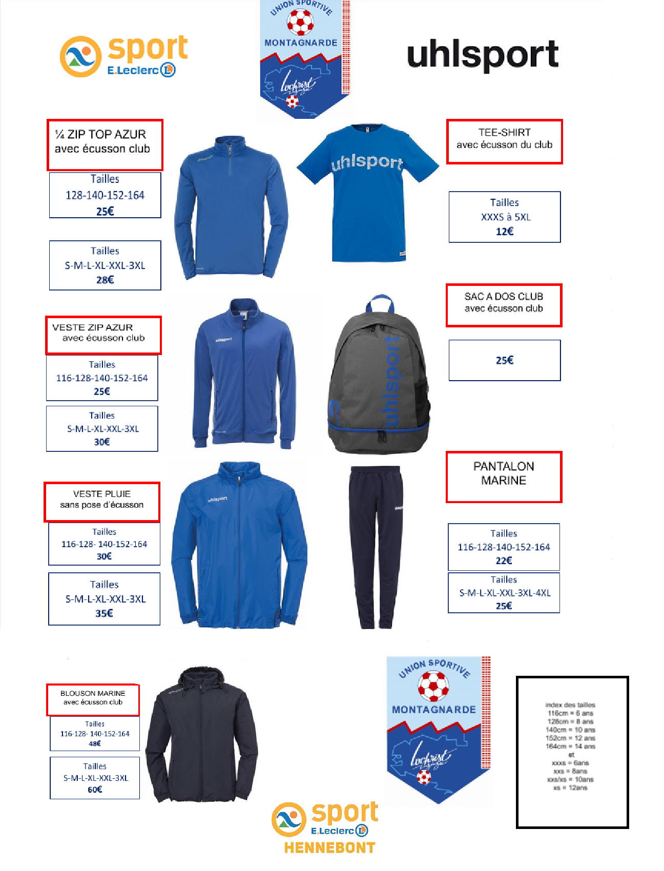 Image de l'article Commandes des nouveaux équipements du club