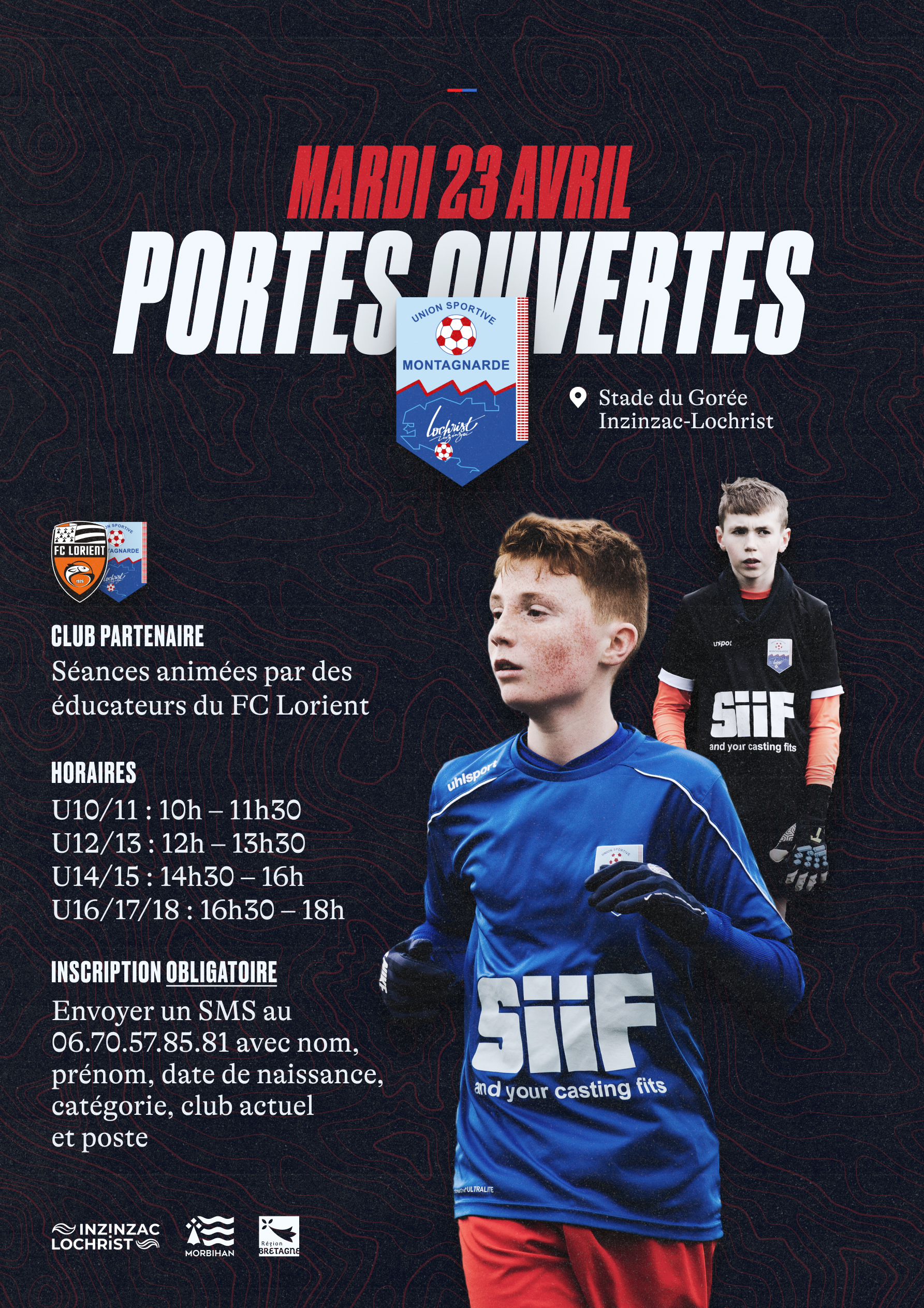 Image de l'article Portes ouvertes U10 à U18 le mardi 23 avril au Gorée !